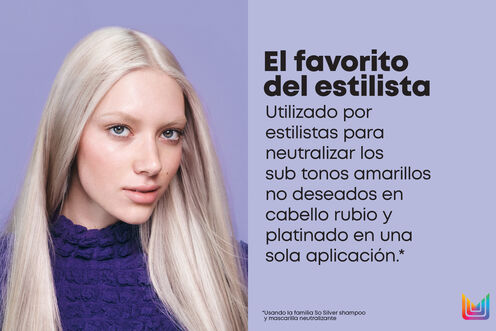 MASCARA MATIZADORA VIOLETA SO SILVER - Reventa | L'Oréal Partner Shop