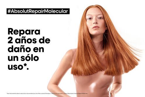 Crema sin Enjuague Reparadora Molecular Para Cabello Dañado Absolut repair molecular - L'Oréal Professionnel | L'Oréal Partner Shop