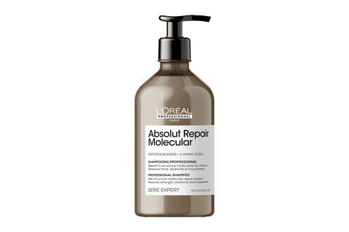 Shampoo Reparador Molecular Para Cabello Dañado Absolut repair molecular - L'Oréal Professionnel | L'Oréal Partner Shop