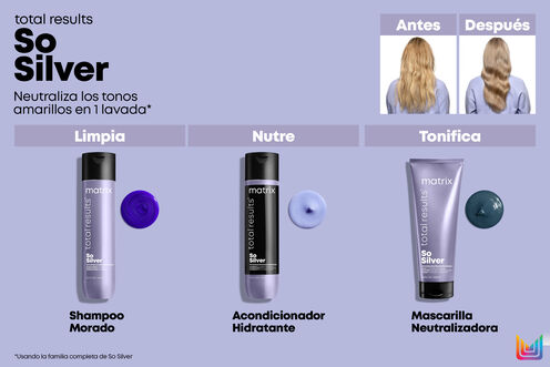 MASCARA MATIZADORA VIOLETA SO SILVER - Reventa | L'Oréal Partner Shop