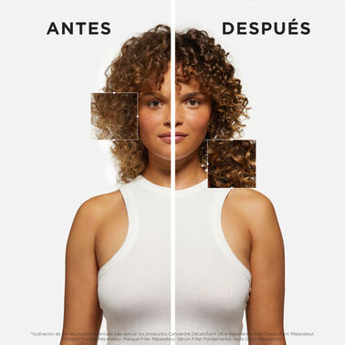 MÁSCARA REPARADORA FILLER RÉPARATEUR - Animación Premiere | L'Oréal Partner Shop
