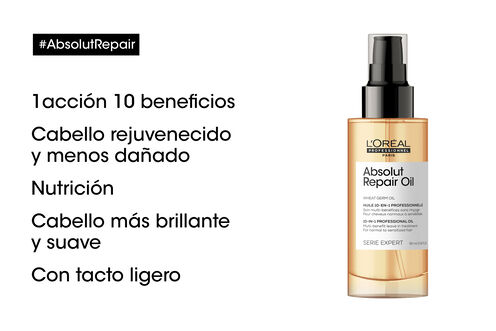 Aceite Tratamiento Multi-beneficio Sin Enjuague - Animación LP haircare exclusiva | L'Oréal Partner Shop