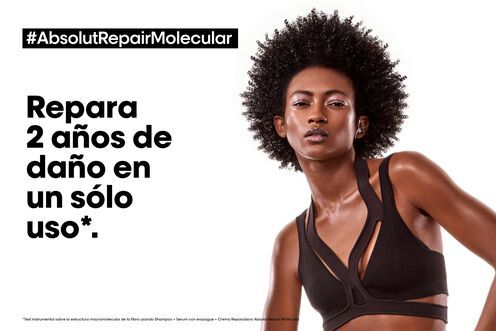 Shampoo Reparador Molecular Para Cabello Dañado Absolut repair molecular - L'Oréal Professionnel | L'Oréal Partner Shop