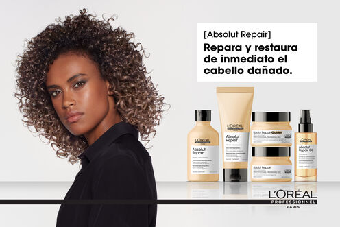 Máscara De Reparación Instantánea Golden - Animación Haircare L'Oréal Pro | L'Oréal Partner Shop