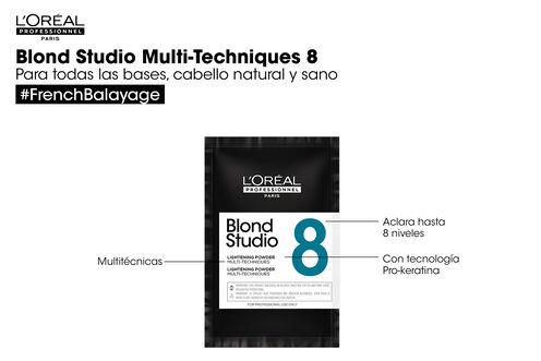 DECOLORANTE BLOND STUDIO 8T SACHET - L'Oréal Professionnel | L'Oréal Partner Shop