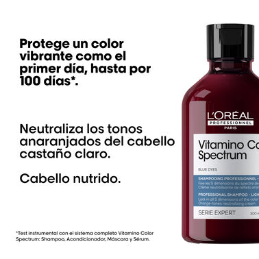 Shampoo Matizante Azul Vitamino Color Spectrum - Promoción HairCare L'Oréal Pro | L'Oréal Partner Shop
