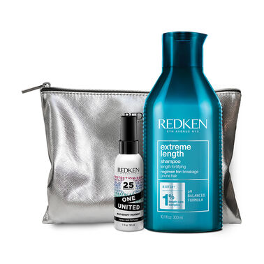 Set Fortalecedor de Largos Cabello Quebradizo Shampoo + Acondicionador Extreme Length - Set Tratamiento Capilar | L'Oréal Partner Shop
