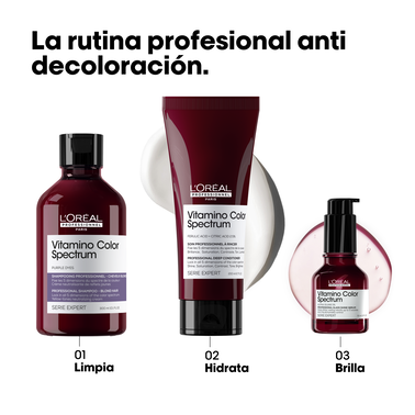 Shampoo Matizante Morado Vitamino Color Spectrum - Promoción HairCare L'Oréal Pro | L'Oréal Partner Shop