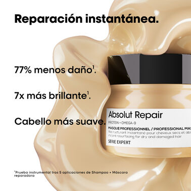 Máscara De Reparación Instantánea Absolut repair - Cuidado Capilar Reventa | L'Oréal Partner Shop