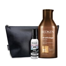 Set Hidratante Cabello Rizado Seco Shampoo All Soft Mega Curls + One United - Kérastase | L'Oréal Partner Shop