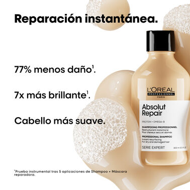 Shampoo De Reparación Instantánea Absolut repair - Cuidado Capilar Reventa | L'Oréal Partner Shop