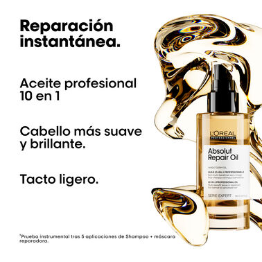 Aceite Tratamiento Multi-beneficio Sin Enjuague - Animación LP haircare exclusiva | L'Oréal Partner Shop