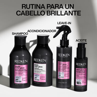 ACEITE ULTRA LIGERO PARA BRILLO NAKED GLOSS ACIDIC COLOR GLOSS - PROMOCIÓN HAIR CARE REDKEN | L'Oréal Partner Shop