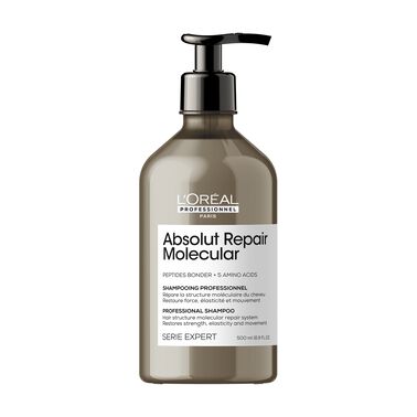 Shampoo Reparador Molecular Para Cabello Dañado Absolut repair molecular - L'Oréal Professionnel | L'Oréal Partner Shop