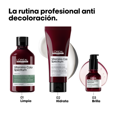 Shampoo Matizante Verde Vitamino Color Spectrum - Promoción HairCare L'Oréal Pro | L'Oréal Partner Shop