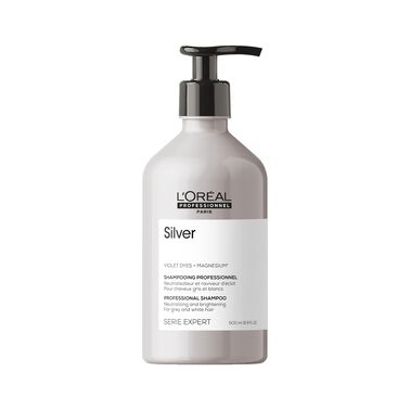 Shampoo Neutralizante Para Cabello Gris Y Blanco Silver - L'Oréal Professionnel | L'Oréal Partner Shop