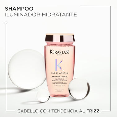 Shampoo Anti-frizz Todo tipo de cabello Gloss Absolu Bain Hydra-Glaze - PROMOCIÓN GLOSS ABSOLU | L'Oréal Partner Shop