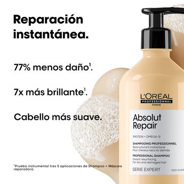 Shampoo De Reparación Instantánea Absolut repair - Cuidado Capilar Reventa | L'Oréal Partner Shop