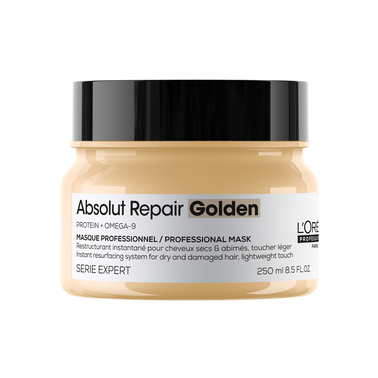 Máscara De Reparación Instantánea Golden Absolut repair - Máscara y Tratamientos | L'Oréal Partner Shop